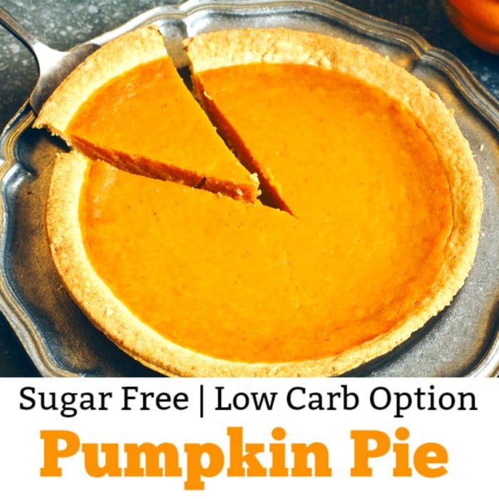 Sugar Free Pumpkin Pie
