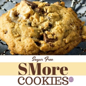 Sugar Free SMore Cookies