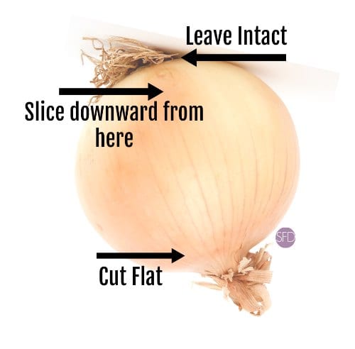 prepared onion