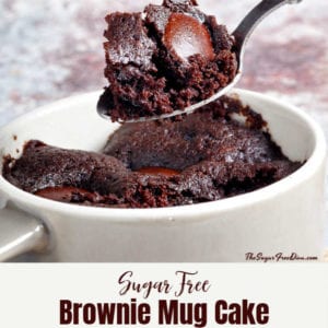 Sugar Free Brownie Mug Cake