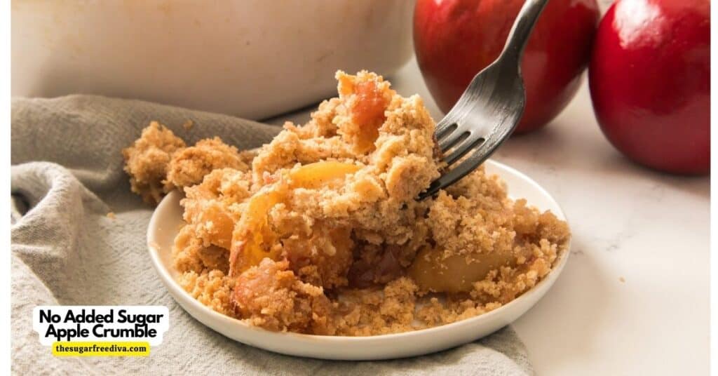 Apple Crumble No Brown Sugar