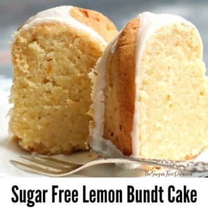 Sugar Free Lemon Bundt Cake