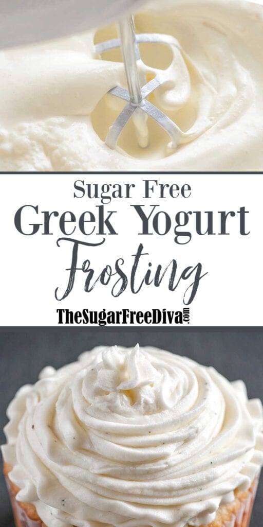 Sugar Free Greek Yogurt Frosting THE SUGAR FREE DIVA