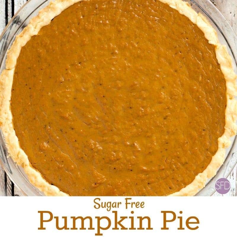 Sugar Free Pumpkin Pie