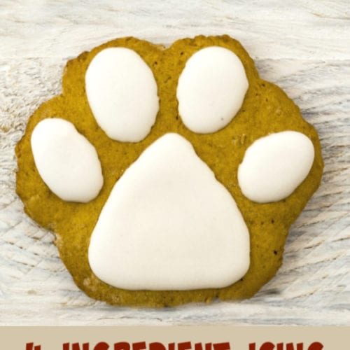 4 Ingredient Icing for Dog Cookies - THE SUGAR FREE DIVA