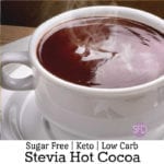 Sugar Free Cocoa Made With Stevia