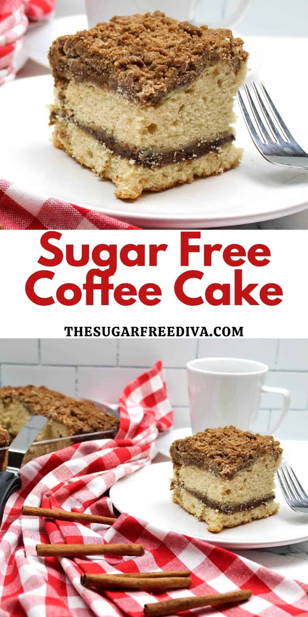Sugar Free Cinnamon Coffee Cake