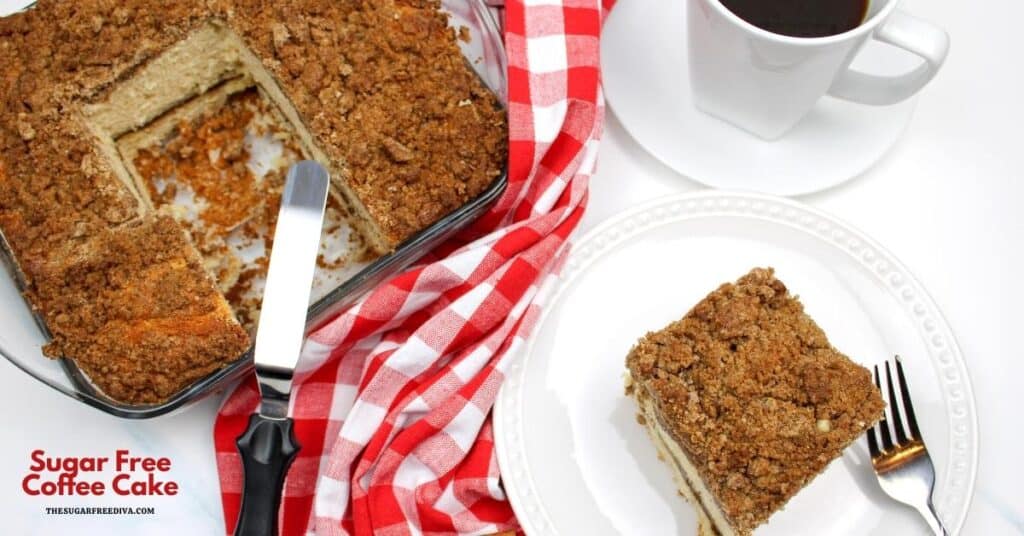 Sugar Free Cinnamon Coffee Cake THE SUGAR FREE DIVA