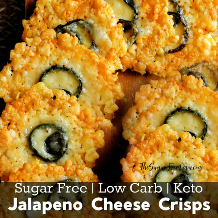 Keto Jalapeno Cheese Crisps