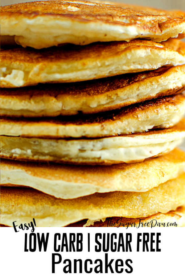 How to Make Low Carb Sugar Free Pancakes