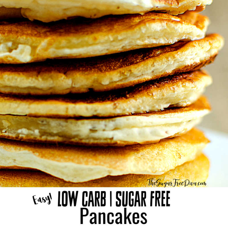 How to Make Low Carb Sugar Free Pancakes