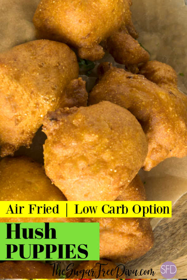 Air Fried Low Carb Hush Puppies  