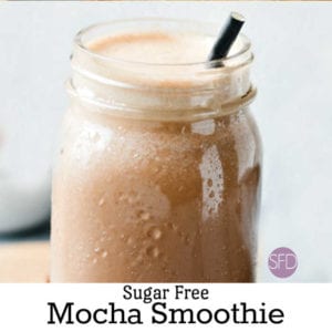 Sugar Free Mocha Smoothie