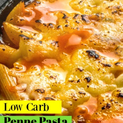 Low Carb Penne Pasta Bake