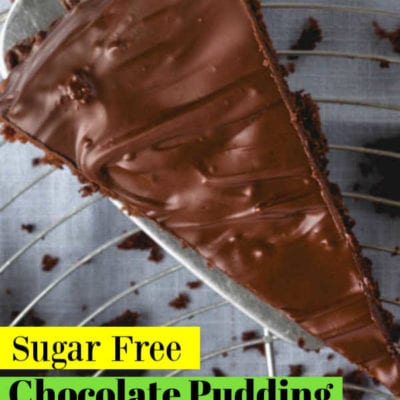 Sugar Free Chocolate Pudding Cake