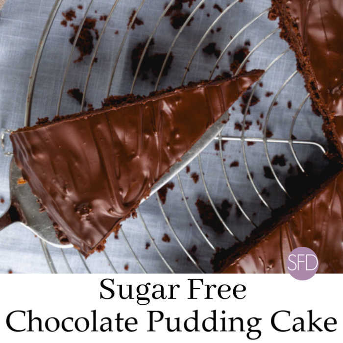 Sugar Free Chocolate Pudding Cake