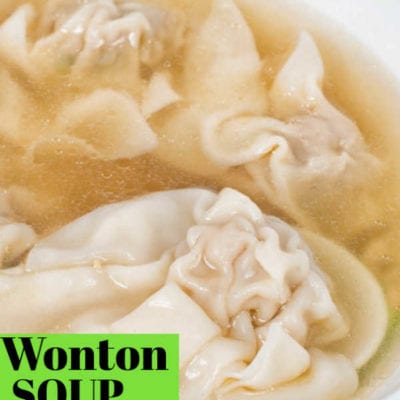 Easiest Homemade Wonton Soup