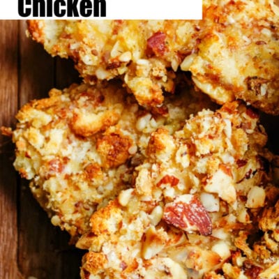 Low Carb Almond Crusted Chicken