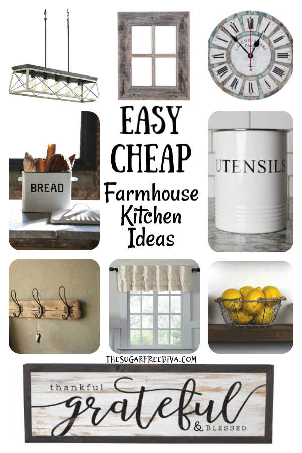 10 Quick Ways To Get That Farmhouse Kitchen Look