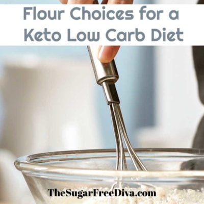 Flour Choices for a Keto Low Carb Diet