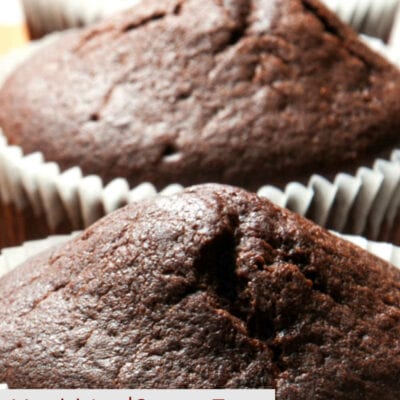 Healthier Sugar Free Chocolate Muffins