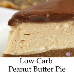 Sugar Free Peanut Butter Pie