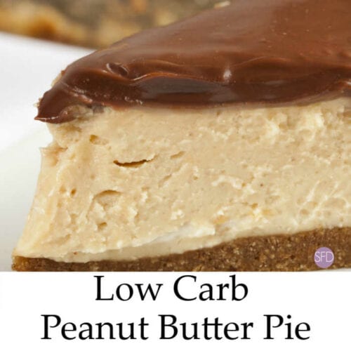 Sugar Free Peanut Butter Pie