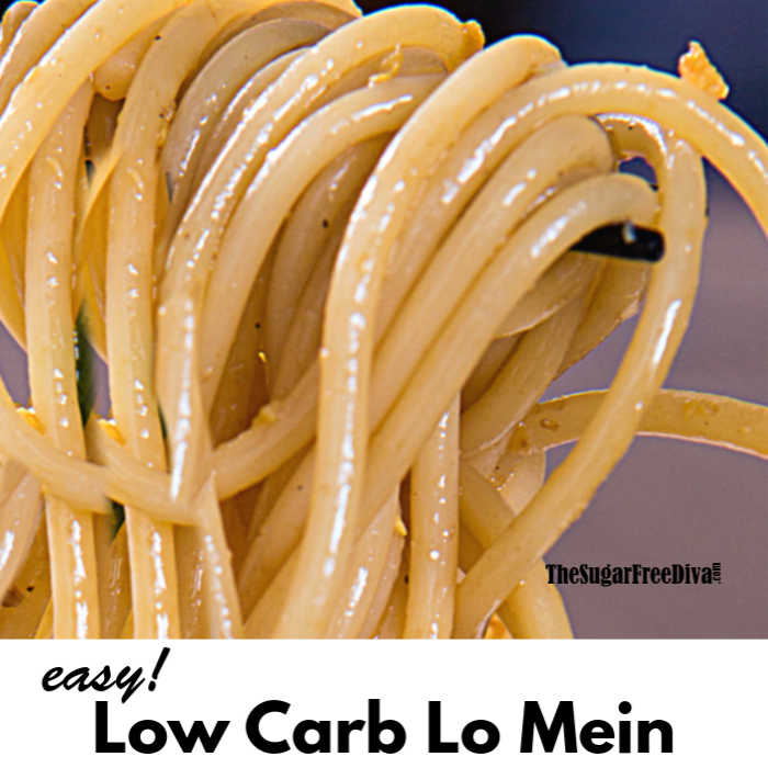 Easy Low Carb Lo Mein