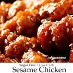 Sugar Free Sesame Chicken