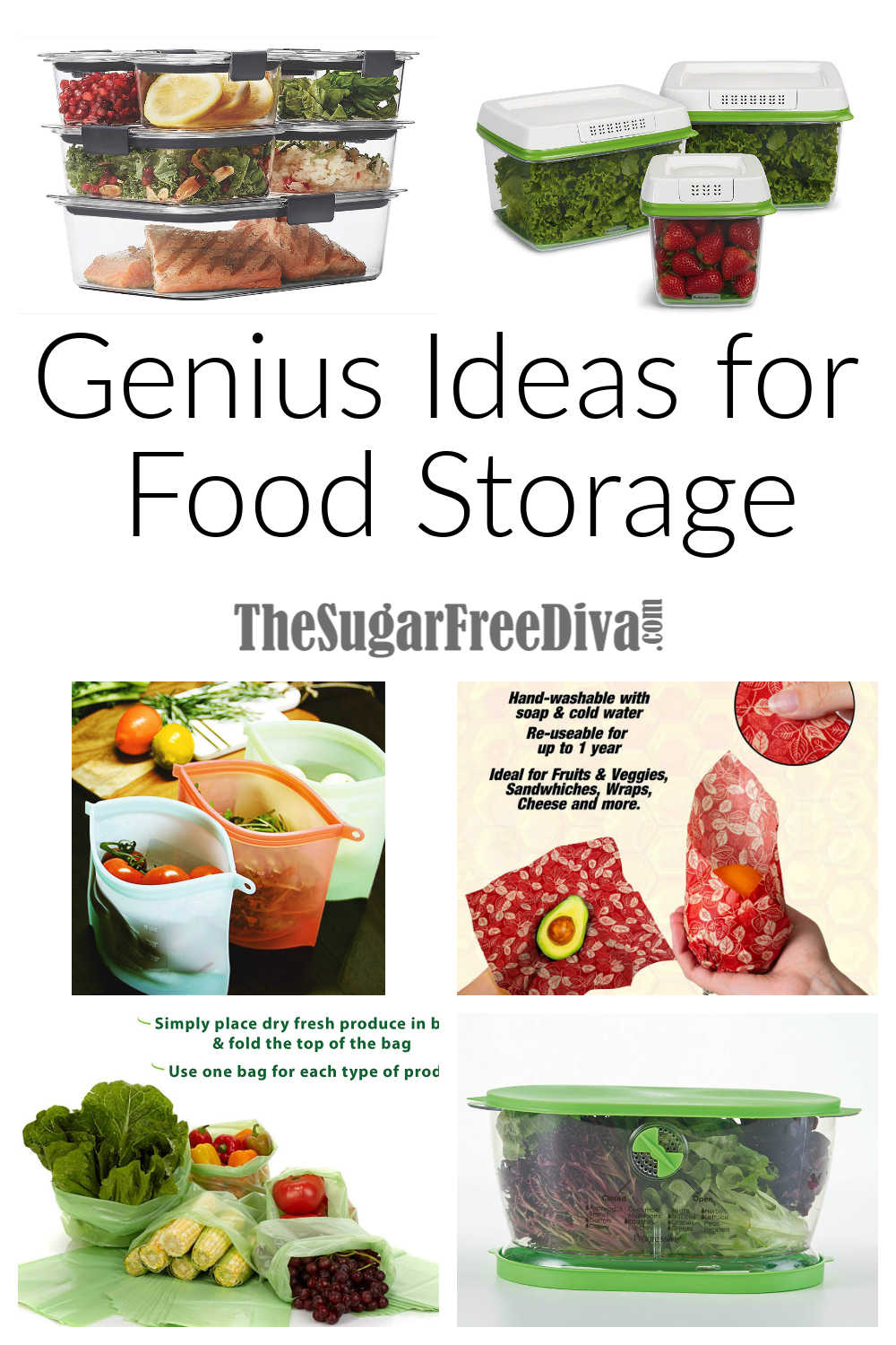 Genius Ideas for Food Storage