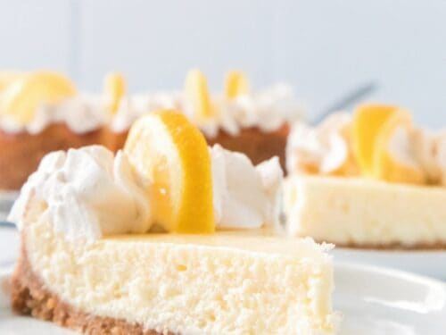 Low Carb Sugar Free Lemon Cheesecake