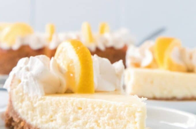 Low Carb Sugar Free Lemon Cheesecake