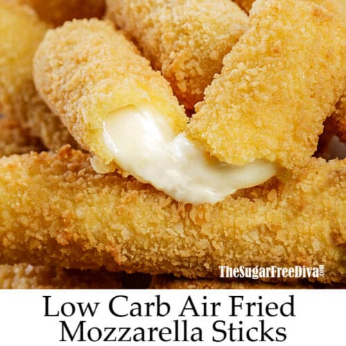 Low Carb Air Fried Cheese Sticks