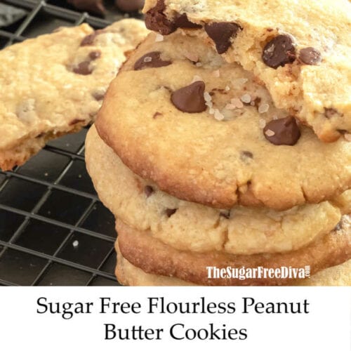 Sugar Free Flour Free Chocolate Chip Cookies
