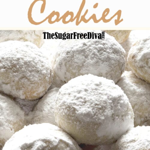Sugar Free Mexican Wedding Cookies