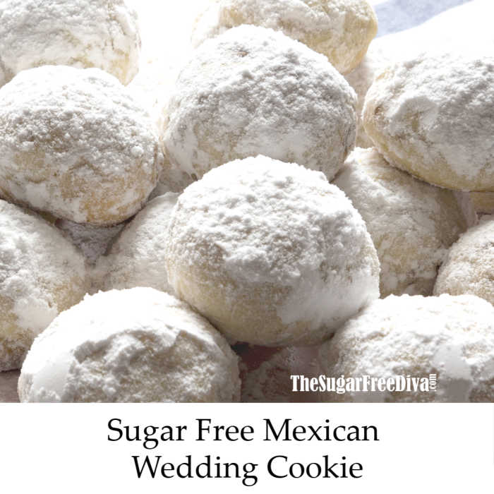 Sugar Free Mexican Wedding Cookies