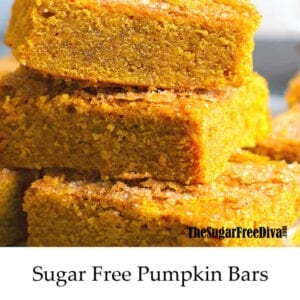 Sugar Free Pumpkin Bars