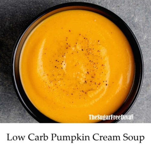 Low Carb Creamy Pumpkin Soup