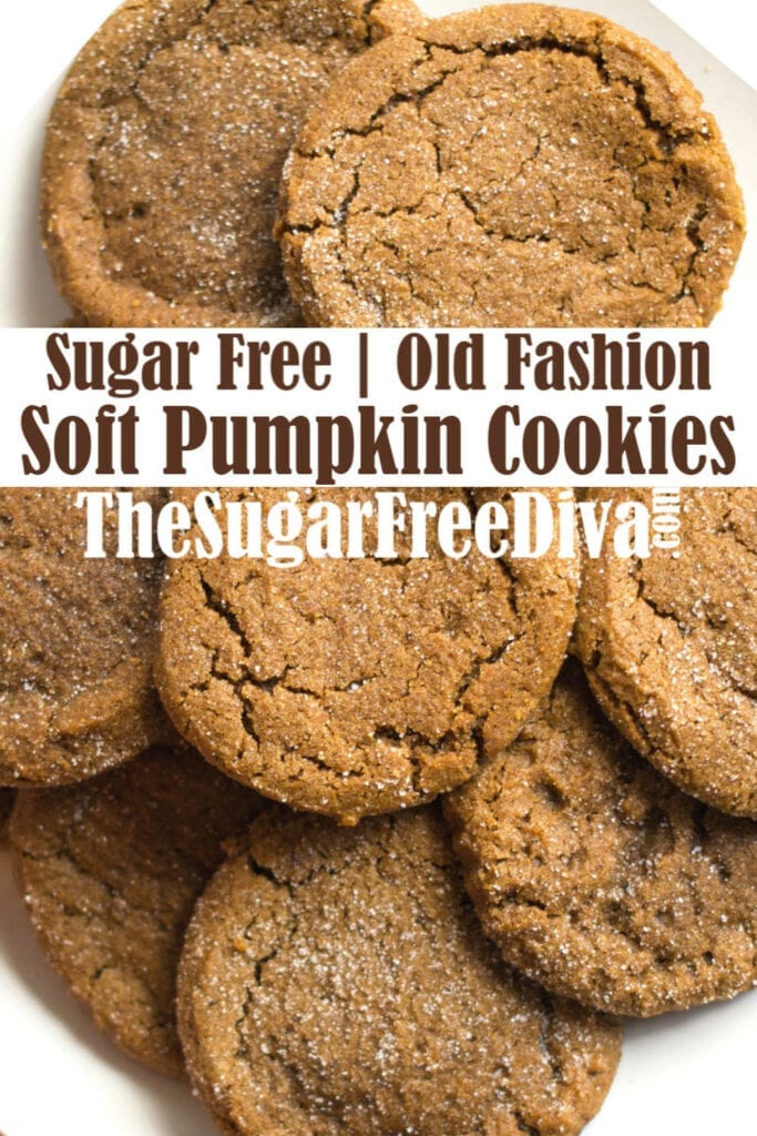 Sugar Free Soft Pumpkin Cookies THE SUGAR FREE DIVA