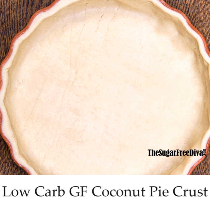 Coconut Flour Low Carb Pie Crust