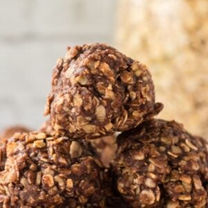 No Bake Sugar Free Chocolate Cookies