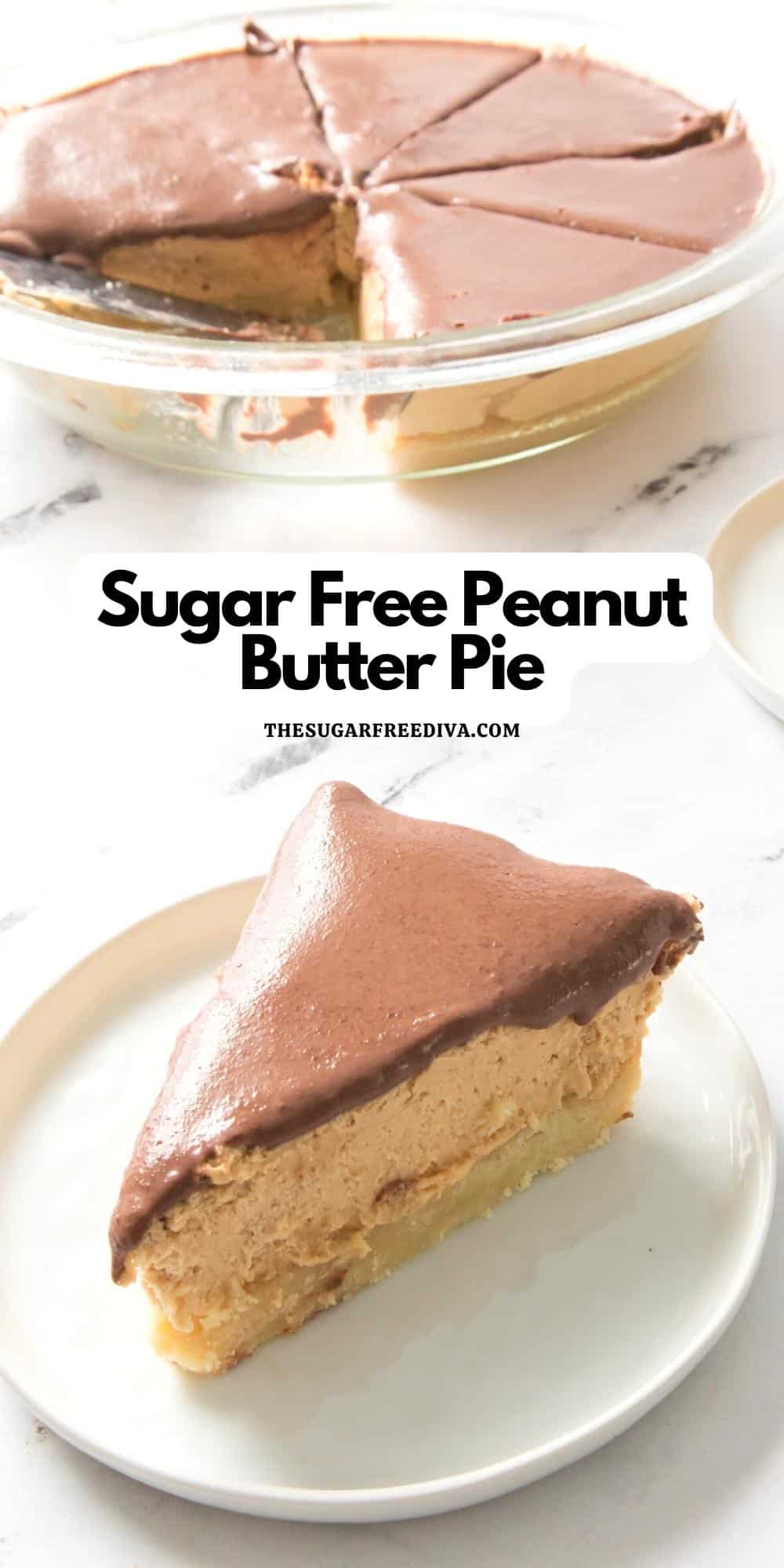 Sugar Free Peanut Butter Pie
