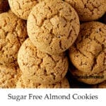 Sugar Free Almond Cookies