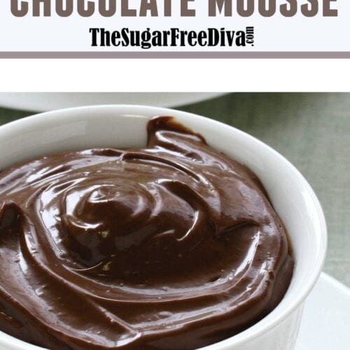 Keto Sugar Free Chocolate Mousse