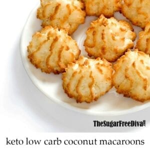 Keto Low Carb Coconut Macaroons