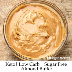 Sugar Free Almond Butter