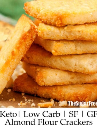 Low Carb Almond Flour Crackers
