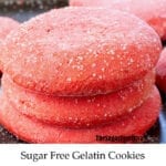 Sugar Free Gelatin Cookies