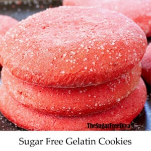 Sugar Free Gelatin Cookies