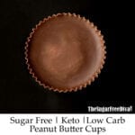 Low Carb Keto Chocolate Peanut Butter Cups